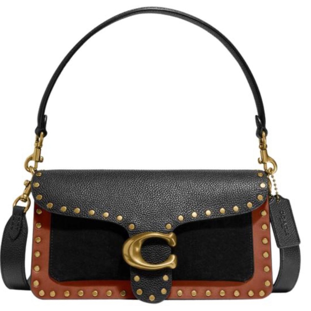 Tabby 26 Shoulder Bag w/ Rivets.  Coach Retail NWT.